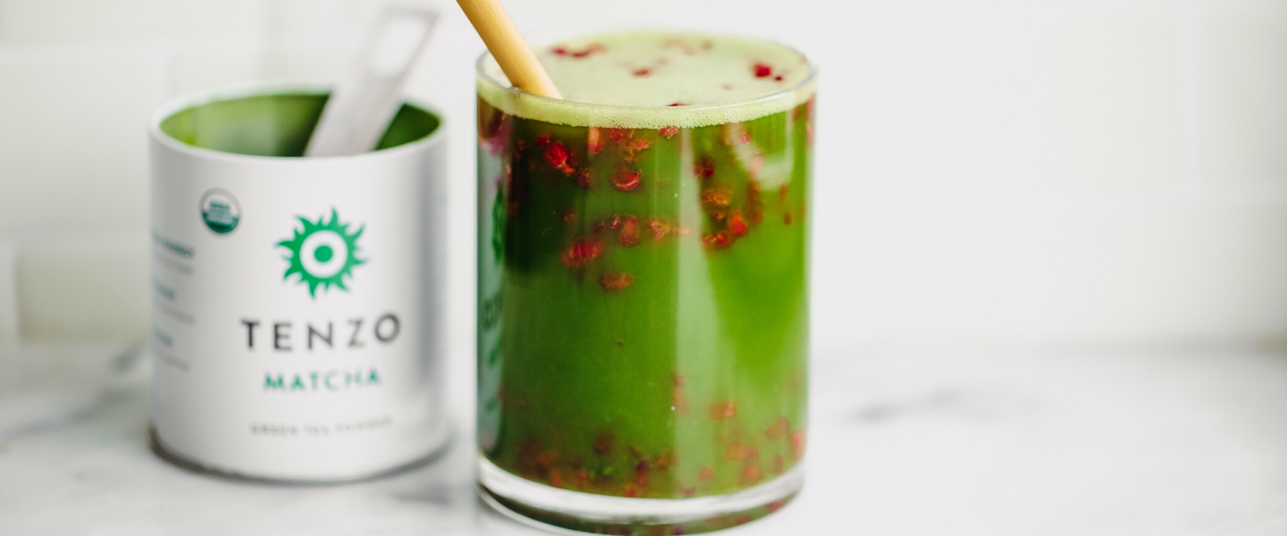 Raspberry Matcha Tea