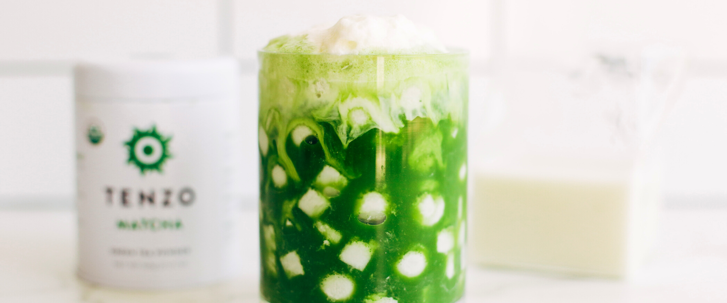 Iced Milk & Matcha