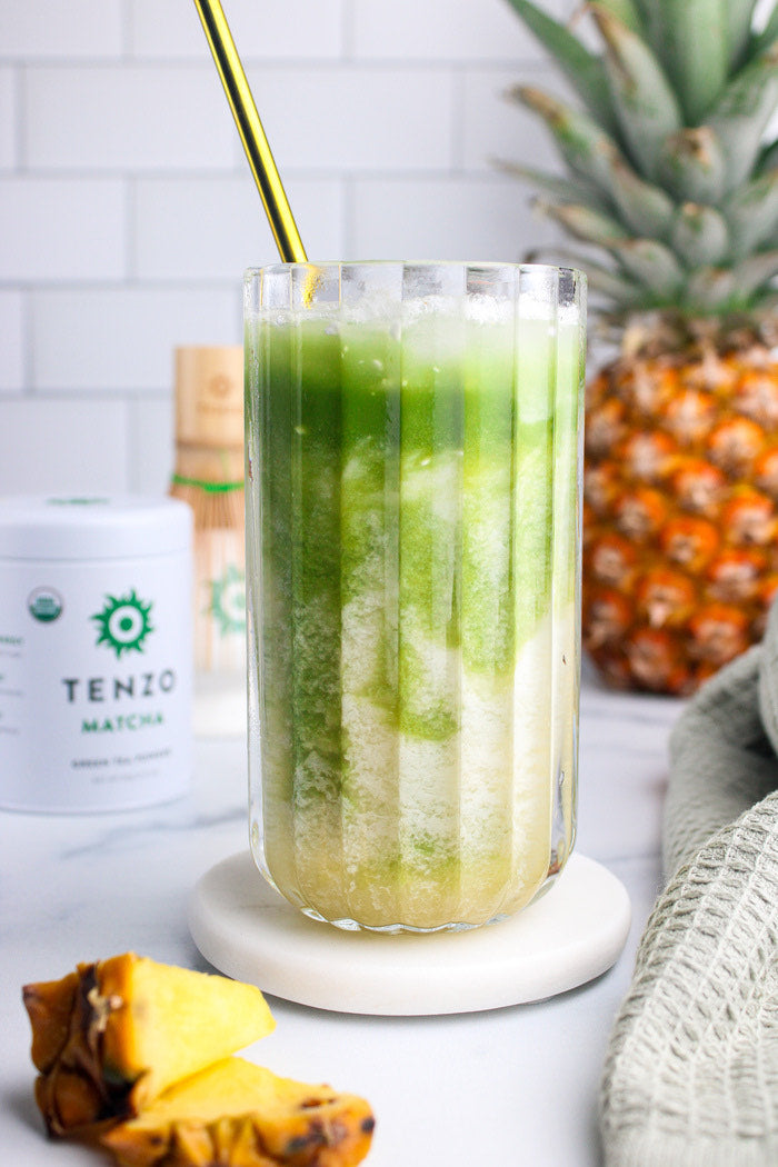 Pineapple Matcha Refresher