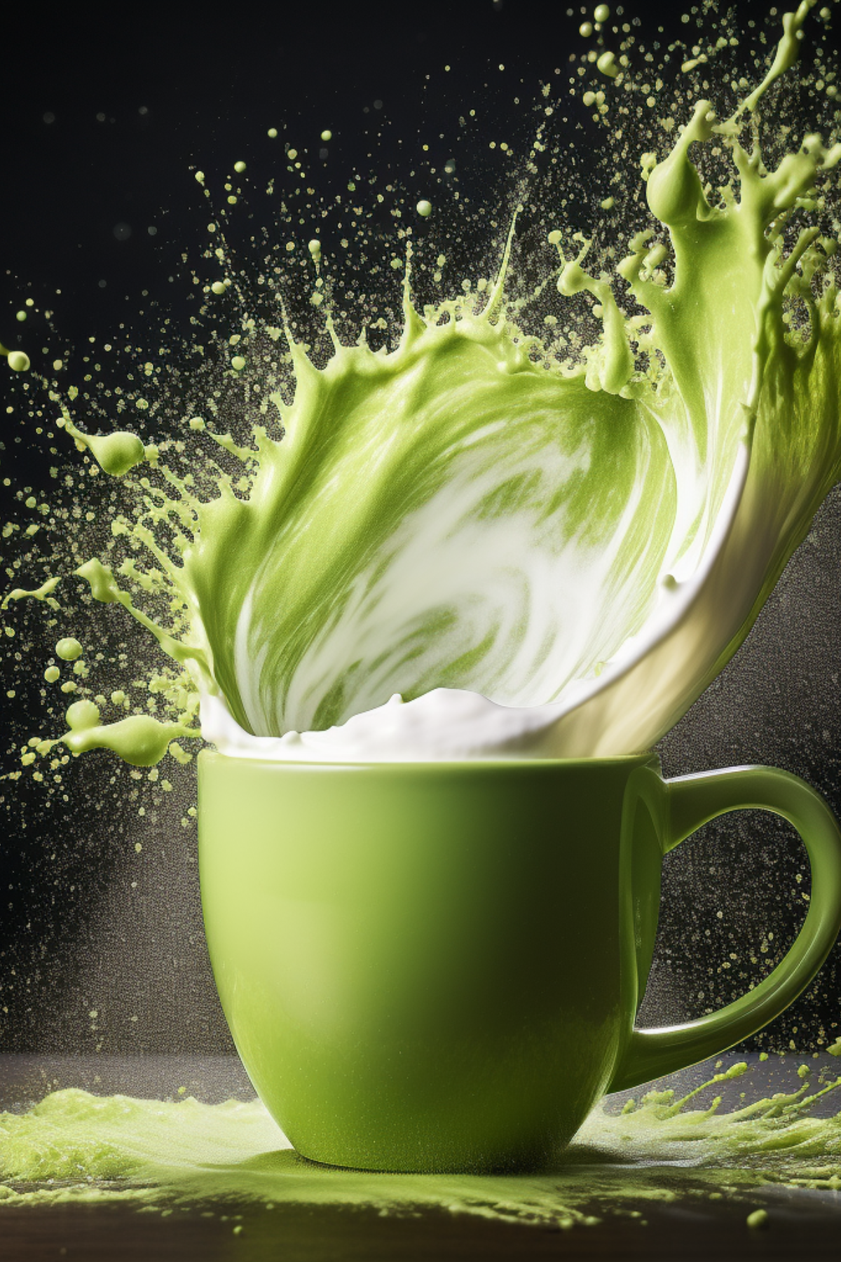 Caffeine Chronicles: Dive into the Matcha Matrix!