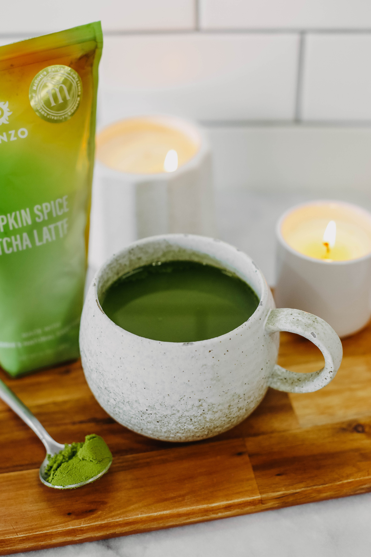 Pumpkin Spice Matcha Latte