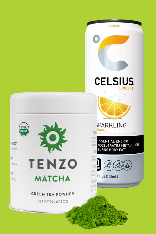 The Ultimate Faceoff Tenzo Matcha vs. Celsius Energy Drink Which i
