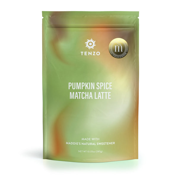 Pumpkin Spice Tenzo Matcha Latte
