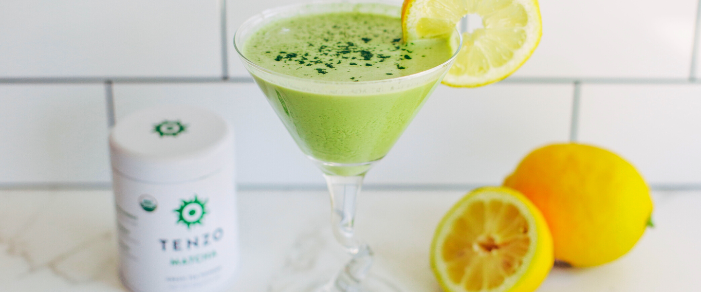 Creamy Matcha Lemonade