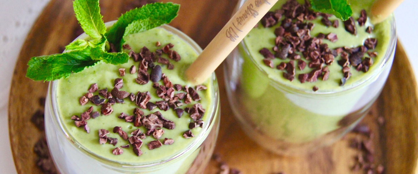 Vegan Minty Matcha Shake