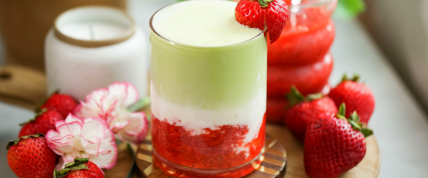Strawberries ‘N Cream Matcha