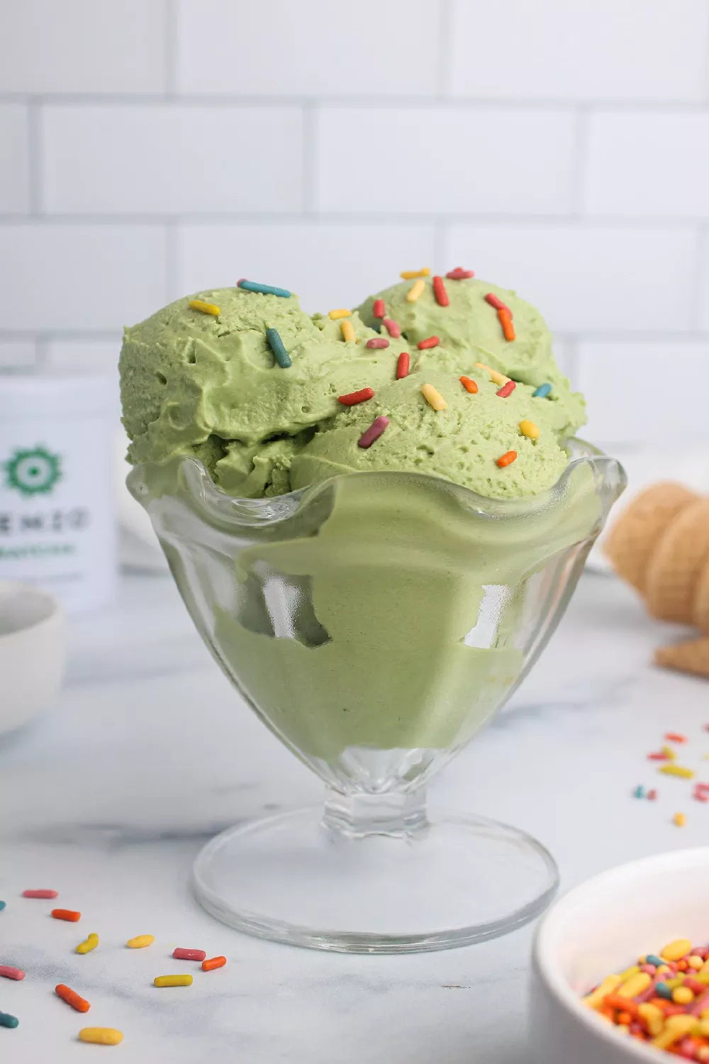 Dairy-Free Matcha Ice Cream