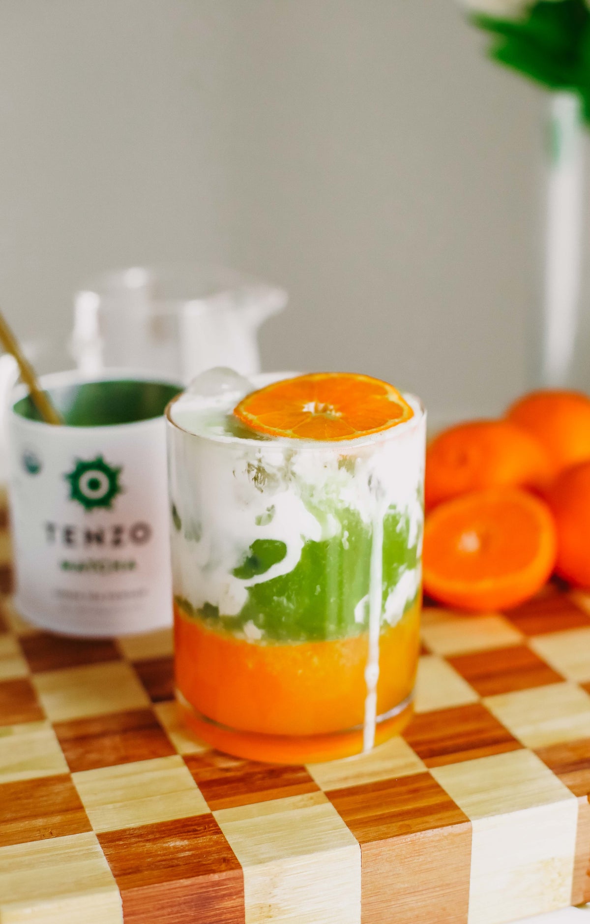 Clementine and Cream Matcha Recipe