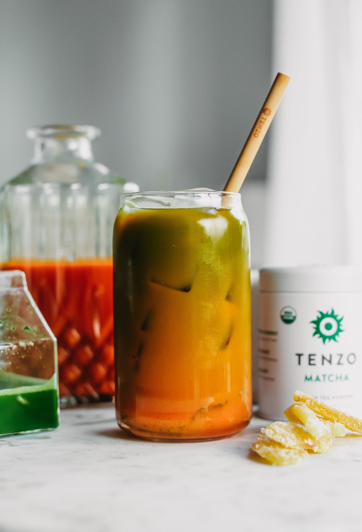 Candied Ginger Carrot Matcha