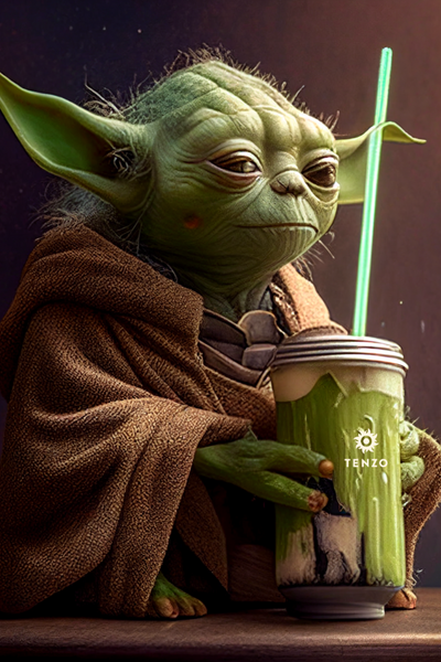 May the 4th be with you. Star Wars characters as Tenzo drinks.