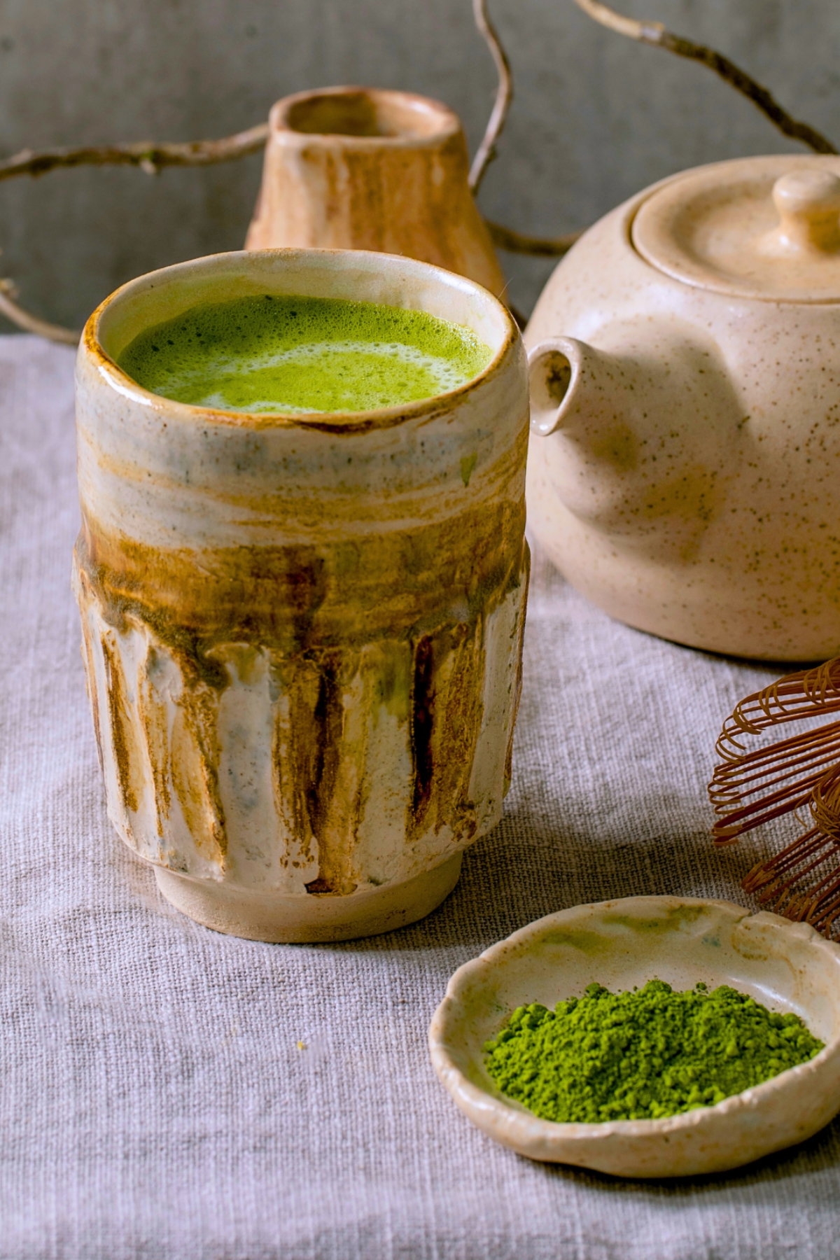 Matcha Lion's Mane Latte