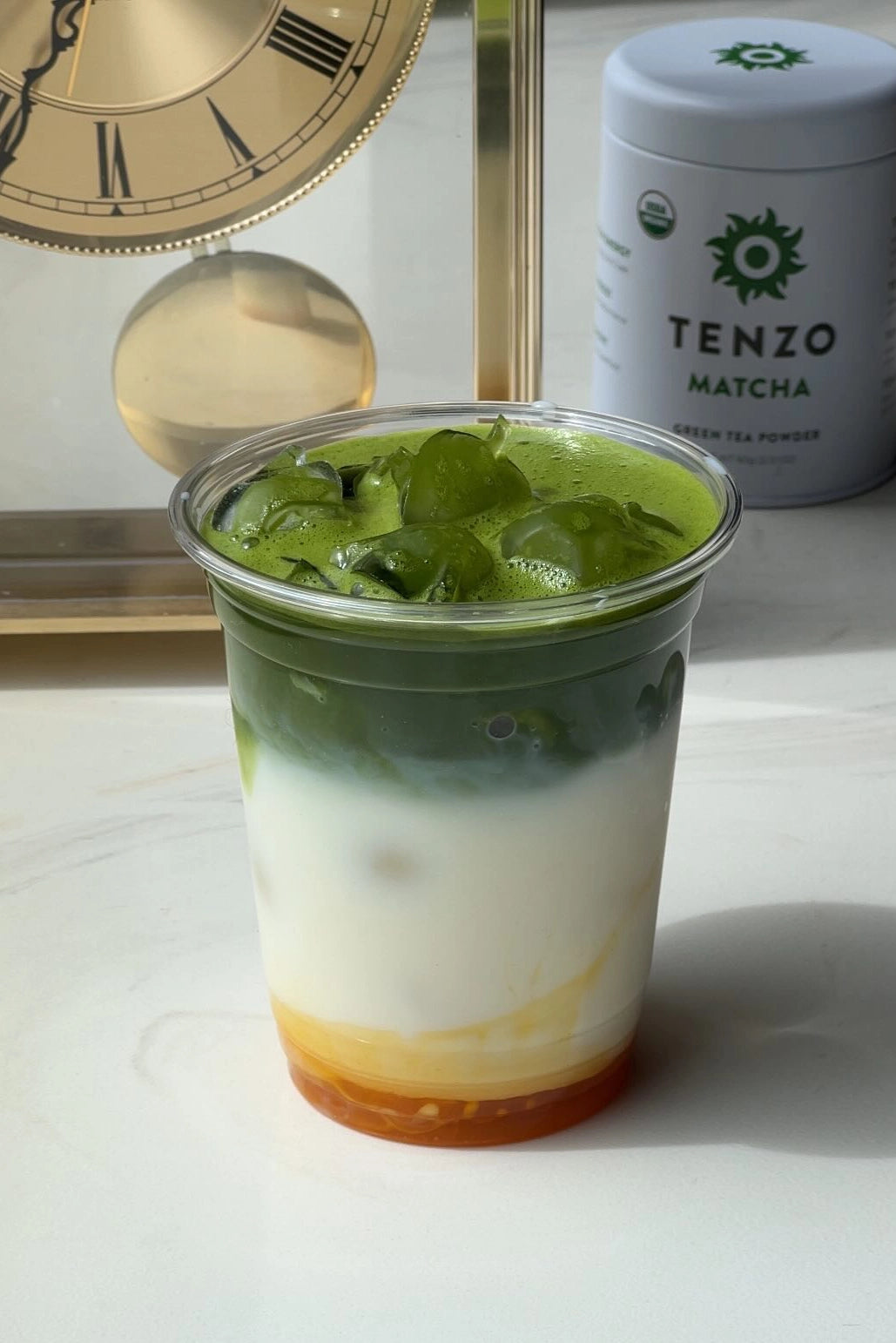 Passionfruit Matcha Latte