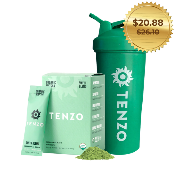 Tenzo Organic Matcha New Year Sale