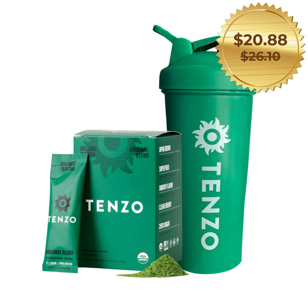 Tenzo Organic Matcha New Year Sale
