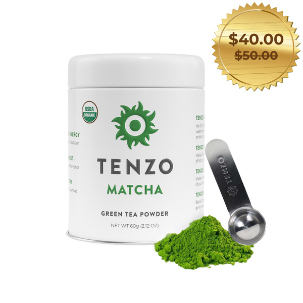 Tenzo Organic Matcha New Year Sale