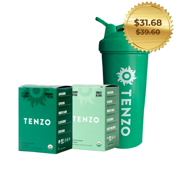 Tenzo Organic Matcha New Year Sale