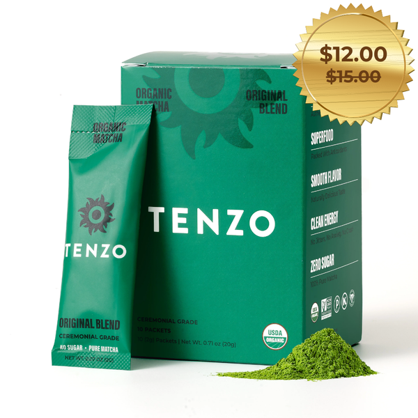 Tenzo Organic Matcha New Year Sale