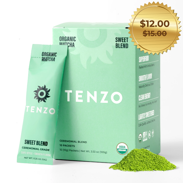 Tenzo Organic Matcha New Year Sale