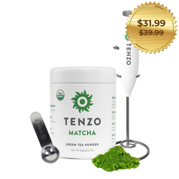 Tenzo Organic Matcha New Year Sale
