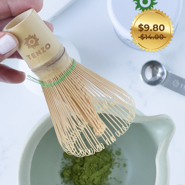 Tenzo Tea Bamboo Matcha Whisk View 1