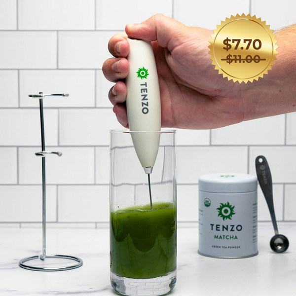 Tenzo Tea Electric Matcha Mixer View 1