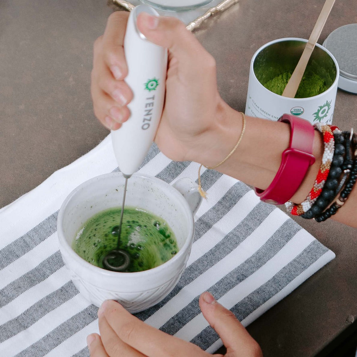 Matcha Mixer Machine Electric Matcha Mixer | Tenzo Tea