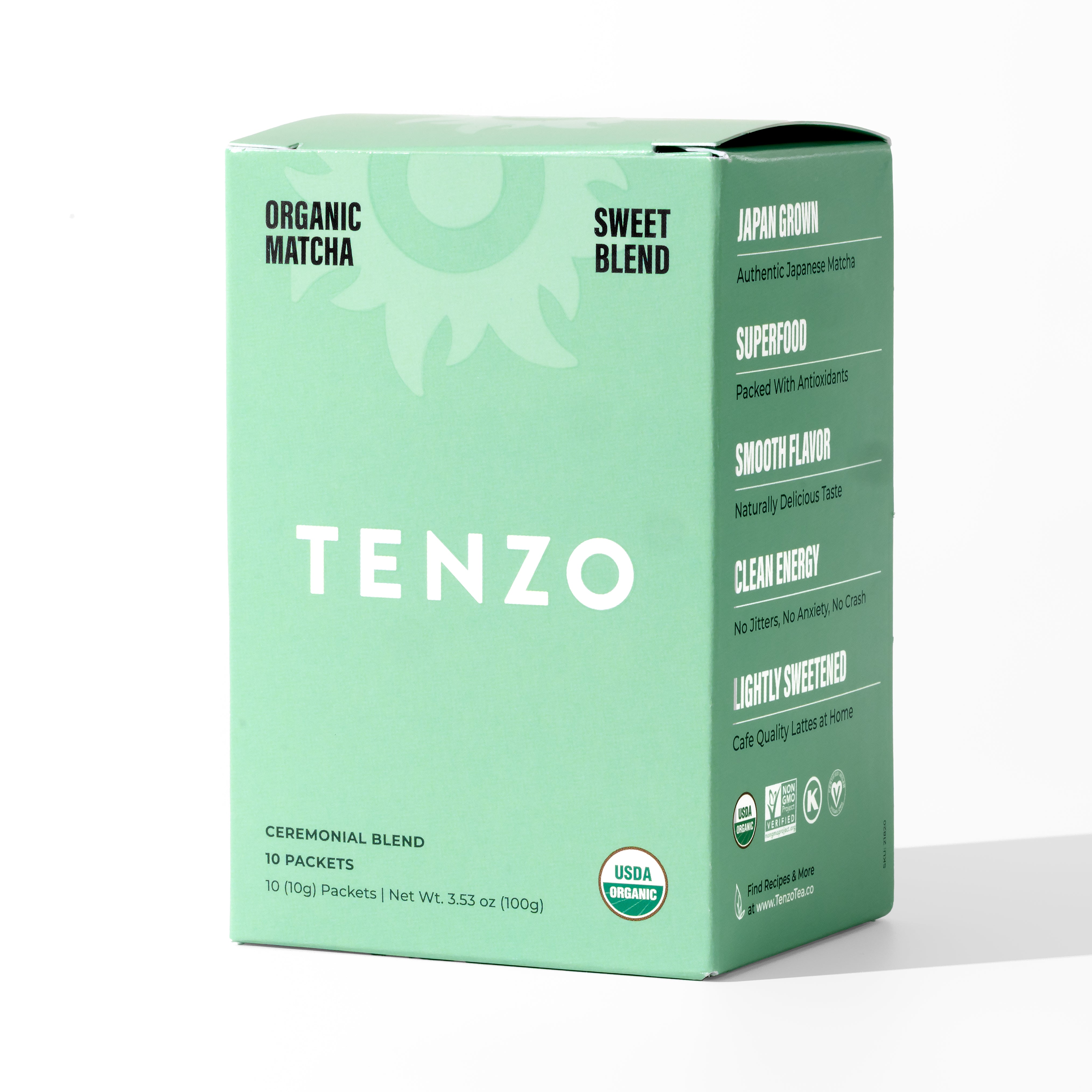 Tenzo Tea Single Serve Organic Sweet Blend View 2