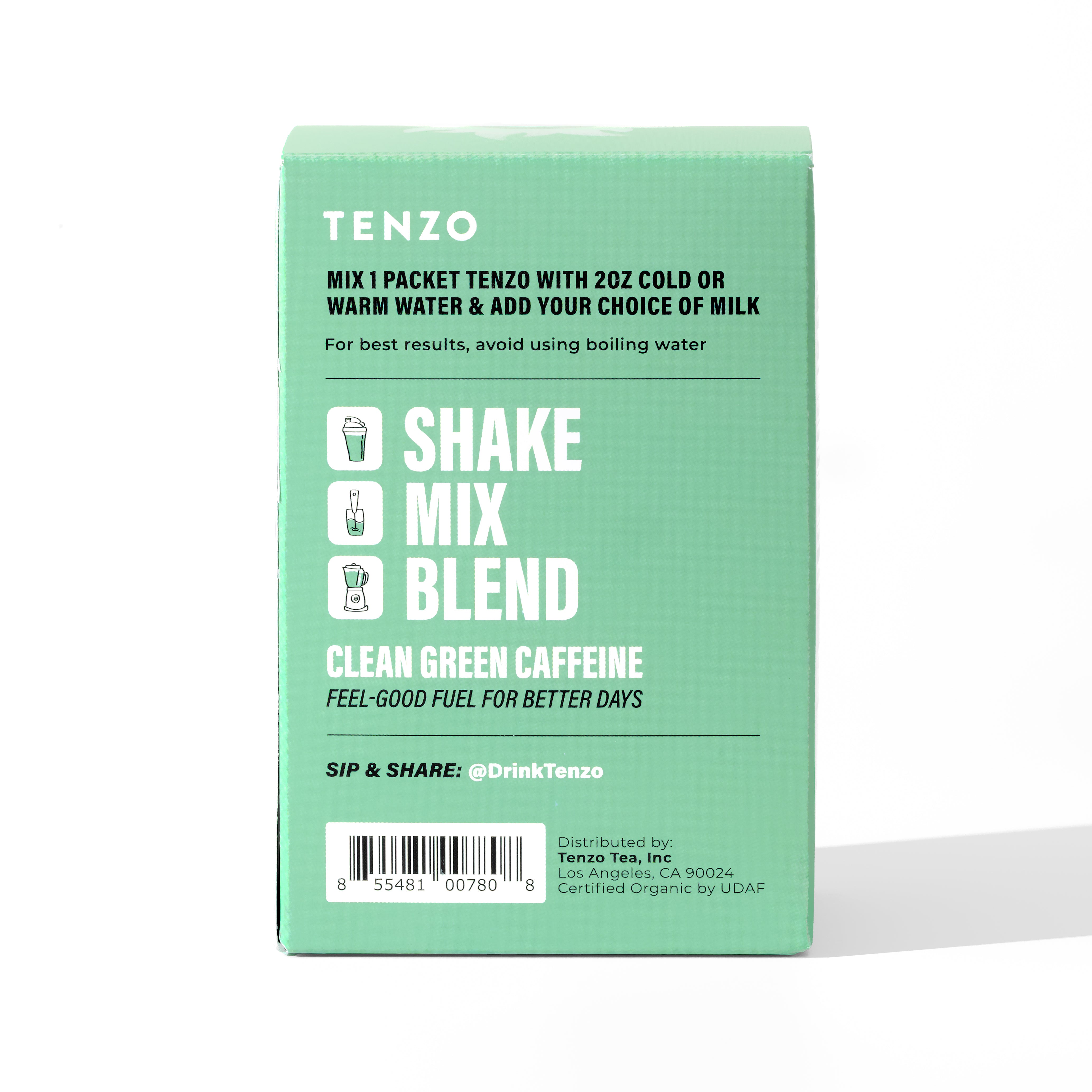 Tenzo Tea Single Serve Organic Sweet Blend View 3