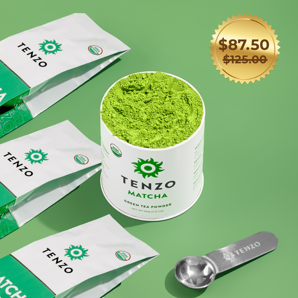 Tenzo Tea Organic Bulk Matcha View 1
