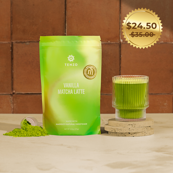 Tenzo Vanilla Matcha Latte View 1