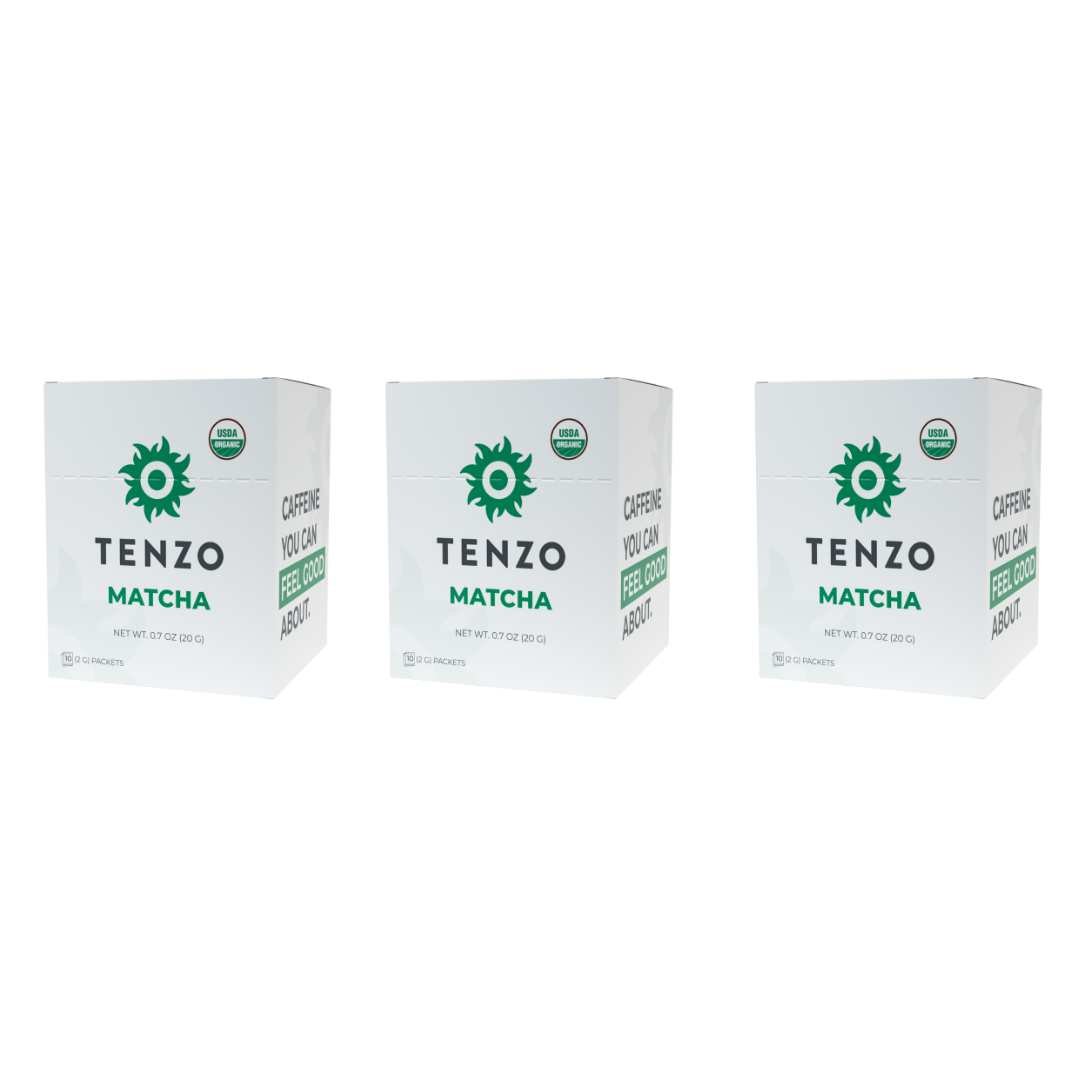 Tenzo® Organic Matcha Single Serves